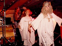 Weihnachtsshow im Baumgarten, Bistensee 1985.